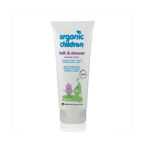  Green People (4 PACK) - Green/Ppl Childrens Lavender Bath & Shower Gel - Organic | 200ml | 4 PACK - SUPER SAVER...