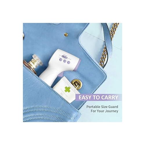  Green Piece® Thermometer for Adults - Forehead Thermometer with Smart Backlight - No Touch Digital Thermometer for Fever