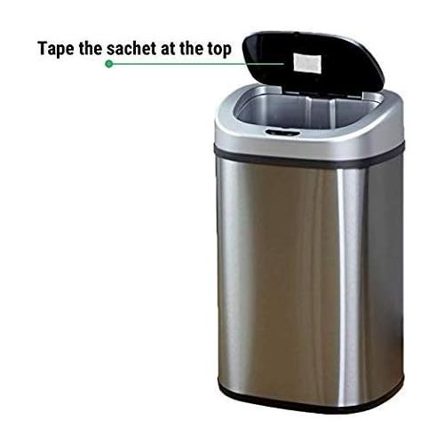  [아마존베스트]Green Piece All-Natural Baby Diaper Pail Deodorizer | Activated Charcoal Air Purifier Compatible with Diaper Genie & Ubbi Pails, Shoe Closets, Trash Cans, Cars, Pets, Kitchen etc.