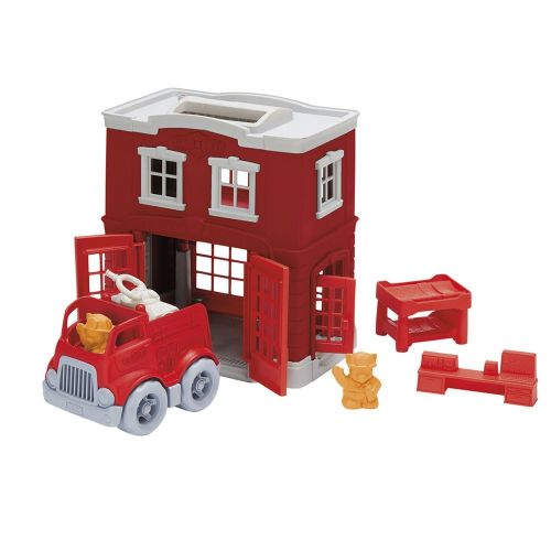  Green Toys Fire Station Playset