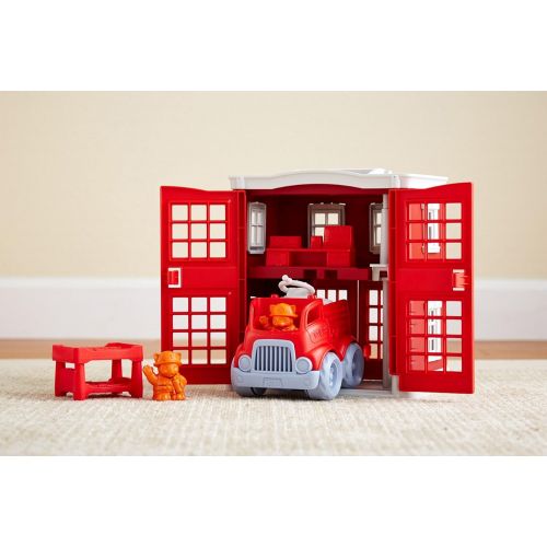  Green Toys Fire Station Playset