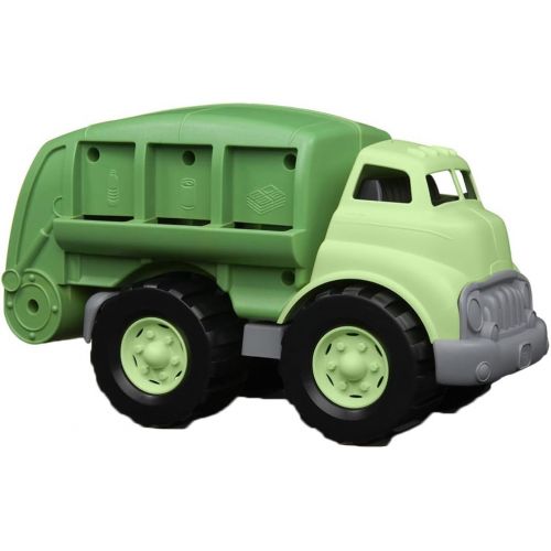  [아마존 핫딜]  [아마존핫딜]Green Toys Recycling Truck in Green Color - BPA Free, Phthalates Free Garbage Truck for Improving Gross Motor, Fine Motor Skills. Kids Play Vehicles