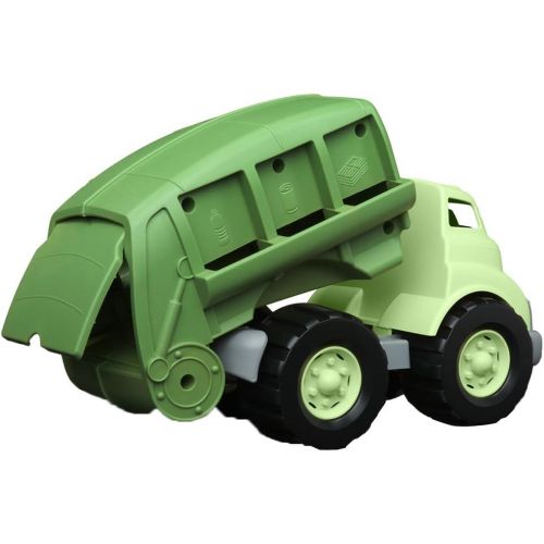  [아마존 핫딜]  [아마존핫딜]Green Toys Recycling Truck in Green Color - BPA Free, Phthalates Free Garbage Truck for Improving Gross Motor, Fine Motor Skills. Kids Play Vehicles