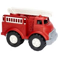 [아마존 핫딜]  [아마존핫딜]Green Toys Fire Truck - BPA Free, Phthalates Free Imaginative Play Toy for Improving Fine Motor, Gross Motor Skills. Toys for Kids