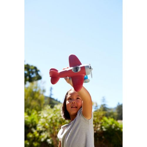  [아마존베스트]Green Toys Airplane - BPA Free, Phthalates Free, Red Aero Plane for Improving Aeronautical Knowledge of Children. Toys and Games