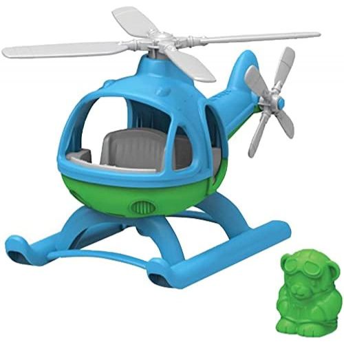  Green Toys Helicopter, Blue/Green