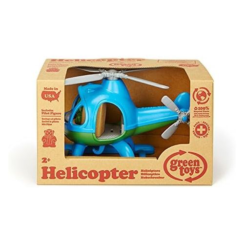  Green Toys Helicopter, Blue/Green