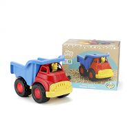 Green Toys Disney Baby Exclusive Mickey Mouse Dump Truck, Red/Blue Pretend Play, Motor Skills, Kids Toy Vehicle. No BPA, phthalates, PVC. Dishwasher Safe, Recycled Plastic, Made