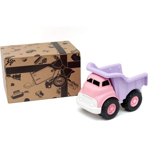  Green Toys Dump Truck - Frustration Free Packaging, Pink/Purple