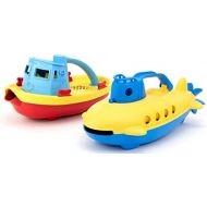 Green Toys Tug Boat & Submarine Combo Pack