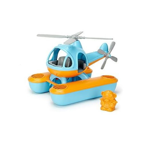  Green Toys Seacopter, Blue/Orange