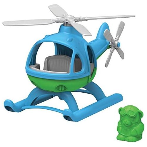  Green Toys Helicopter, Blue/Green