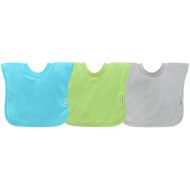 [아마존베스트]Green sprouts green sprouts Stay-Dry Toddler Bib (3pk) | Convenient Stay-Put Protection | Wide Coverage &...