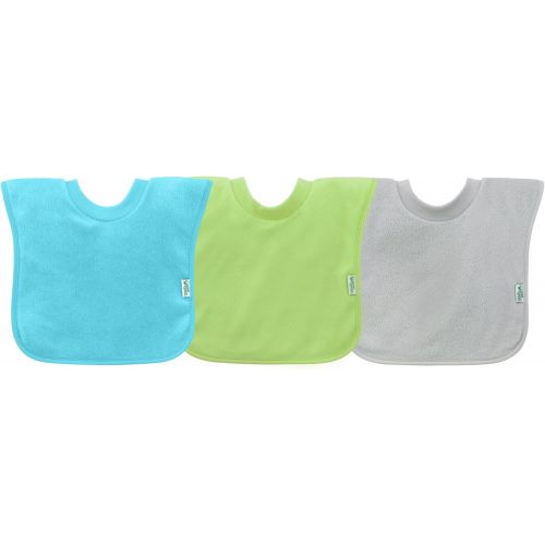  [아마존베스트]Green sprouts green sprouts Stay-Dry Toddler Bib (3pk) | Convenient Stay-Put Protection | Wide Coverage &...