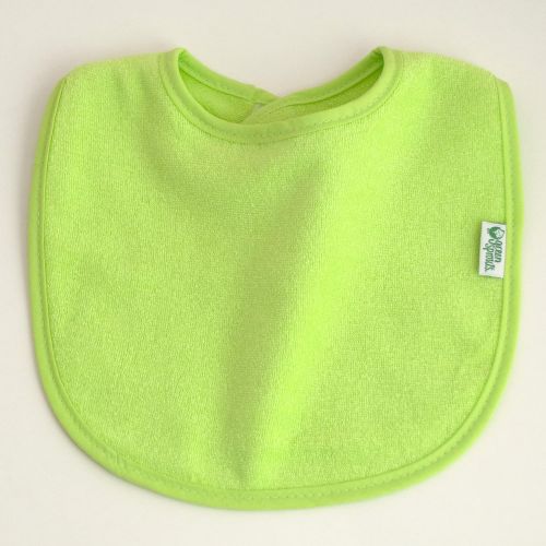  green sprouts Stay-Dry Bibs (10 Pack) | Ultimate Protection from drools & spit ups | Waterproof Inner Layer, Knitted Terry Cotton and Polyester, Machine Washable