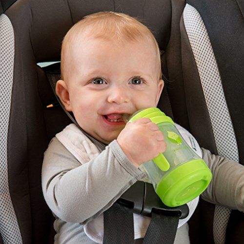  green sprouts Sip & Straw Cup made from Glass | Safer from the inside out | Liquids only touch silicone & glass, Straw supports healthy oral development