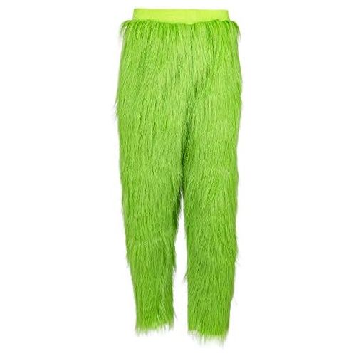  할로윈 용품GreenCos Green Furry Pants Adult & Kids Sleep Pants Pajama Bottoms Halloween Cosplay Costume Accessory