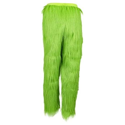  할로윈 용품GreenCos Green Furry Pants Adult & Kids Sleep Pants Pajama Bottoms Halloween Cosplay Costume Accessory