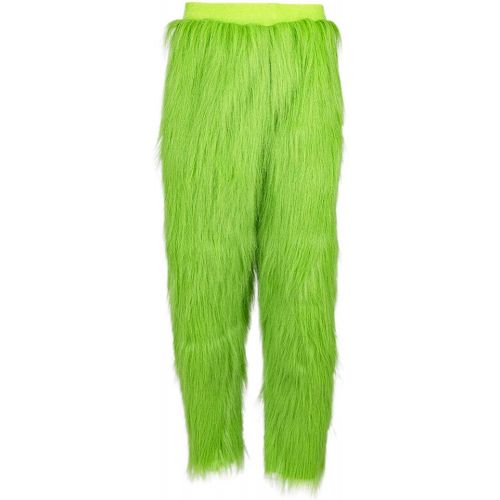  할로윈 용품GreenCos Green Furry Pants Adult & Kids Sleep Pants Pajama Bottoms Halloween Cosplay Costume Accessory