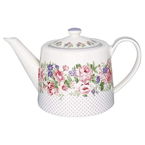  GreenGate- Tee Kanne/Teapot- Rose White