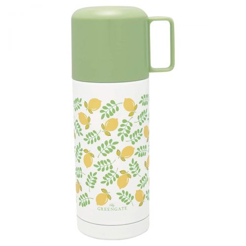  GreenGate THEBOT035LLMP0104 Limona Thermoflasche Petit White 350 ml (1 Stueck)