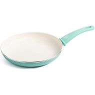 [아마존핫딜][아마존 핫딜] GreenLife Soft Grip 12 Ceramic Non-Stick Open Frypan, Turquoise - CW000524-002