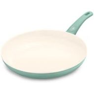 GreenLife Soft Grip Healthy Ceramic Nonstick, Frying Pan, 12, Turquoise