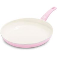 GreenLife Soft Grip Healthy Ceramic Nonstick, Frying Pan, 12, Pink