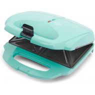 GreenLife Pro Electric Panini Press Grill and Sandwich Maker, Healthy Ceramic Nonstick Plates, Easy Indicator Light, PFAS-Free, Turquoise