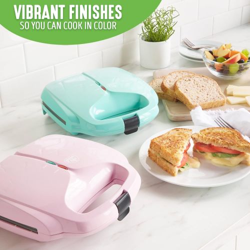  [아마존베스트]GreenLife CC003740-002 Sandwich Pro Healthy Ceramic Nonstick, Maker, Pink