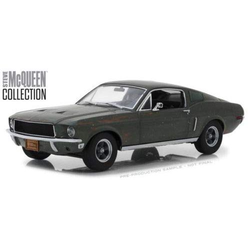  GreenLight DIECAST 1:18 Hollywood - Steve McQueen Collection - Unrestored 1968 Ford Mustang GT Fastback 13523GRN by Greenlight