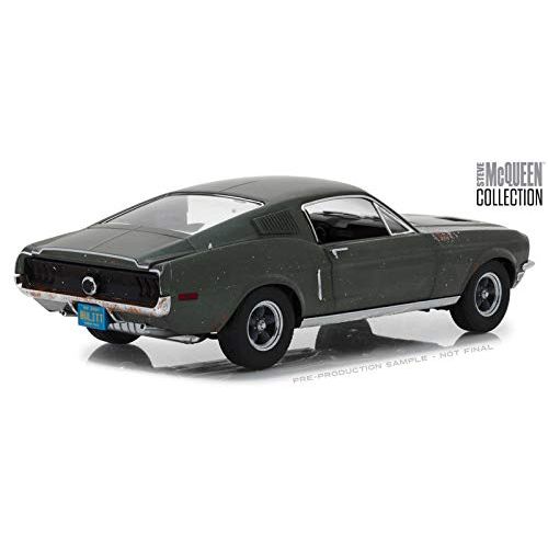  GreenLight DIECAST 1:18 Hollywood - Steve McQueen Collection - Unrestored 1968 Ford Mustang GT Fastback 13523GRN by Greenlight