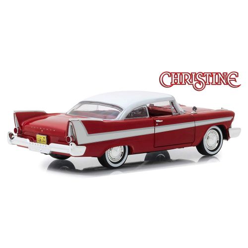 GreenLight Collectibles 1958 Plymouth Fury Red Christine (1983) Movie 124 Diecast Model Car by Greenlight 84071