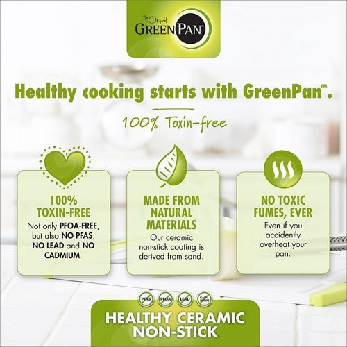  GreenPan Paris Pro 10 and 12 Fry Pan Set