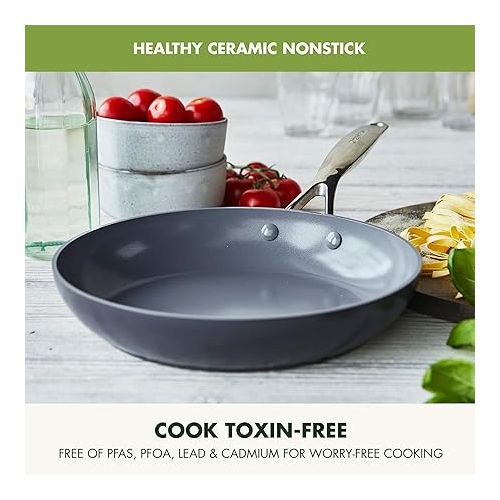  GreenPan Valencia Pro Hard Anodized Healthy Ceramic Nonstick 10