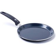 GreenPan Crepepfanne 24-cm Ø Keramik-Beschichtung Anti-Haft-beschichtet fuer Pancake + Pfannekuchen alle Herd-Platten geeignet Gas Induktion Elektro