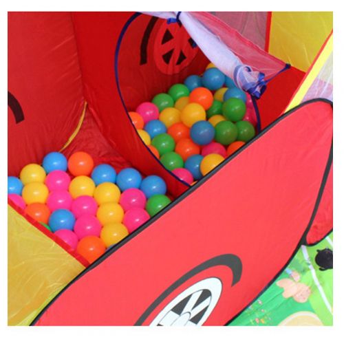  GreenSun TM Kids Play Tent House Play Red Sports Car Hut Children Ocean Balls Pit Pool Pop Hut Play Pool Play Tent Kids Year Gift