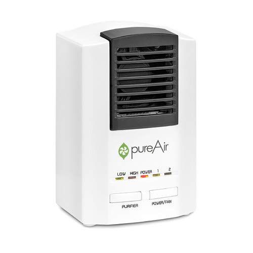  GreenTech Environmental pureAir 250 Room Air Purifier with Ionization, Activated Oxygen, and Filtration for a Fresh...