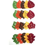 [아마존베스트]Greenbrier Felt Leaves 20 Count Assorted Leaf Shapes