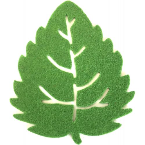 [아마존베스트]Greenbrier Felt Leaves 20 Count Assorted Leaf Shapes