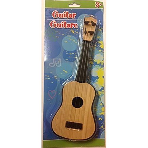  [아마존베스트]Children's Childrens 4-String Acoustic Guitar Toy, Early Education Simulation, Light Mahogany Color, Small Size - 11