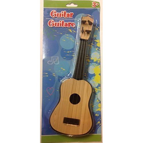  [아마존베스트]Children's Childrens 4-String Acoustic Guitar Toy, Early Education Simulation, Light Mahogany Color, Small Size - 11