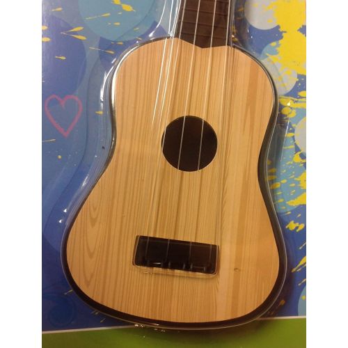  [아마존베스트]Children's Childrens 4-String Acoustic Guitar Toy, Early Education Simulation, Light Mahogany Color, Small Size - 11