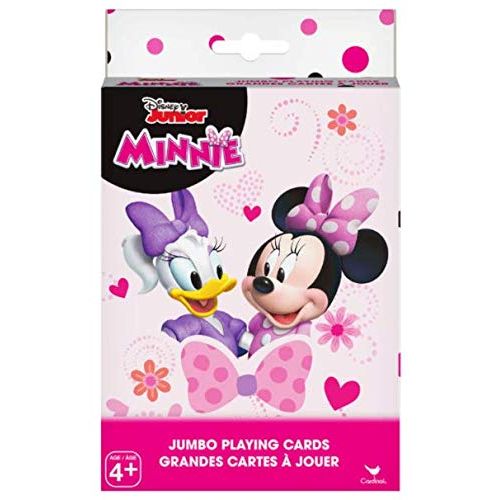  Greenbrier International Disney Junior Minnie Mouse Jumbo Playing Oversized Kids Card Deck (54 Piece), Multicolor