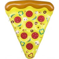 Greenco Giant Inflatable Pizza Pool Float Single, 75 x 61 Inches