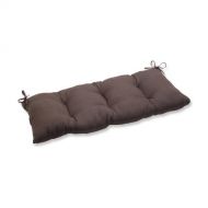 Greendale Pillow Perfect Indoor/Outdoor Forsyth Chocolate Swing/Bench Cushion