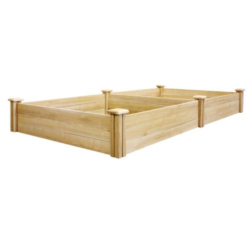  Greenes Fence Greenes 4 Ft. X 8 Ft. X 10.5 In. Cedar Raised Garden Bed