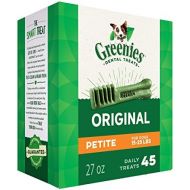 Greenies Dog Dental Chews Dog Treats - Petite Size (15-25 lb Dogs)