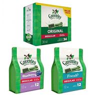 Greenies Regular Dental Dog Treats, Flavor Variety Pack (60 Treats)