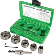 Greenlee 660 6-Piece Quick Change Carbide-Tipped Hole Cutter Set, 7/8